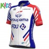 Completo Maglia Ciclismo + Pantaloncino 2020 Groupama-FDJ Bambinio N001